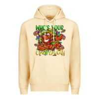 Pina Colada Who's your craw daddy Mardi Gras Premium Hoodie - LillyAllenDesigns