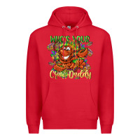 Red Who's your craw daddy Mardi Gras Premium Hoodie - LillyAllenDesigns