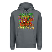 Rock Who's your craw daddy Mardi Gras Premium Hoodie - LillyAllenDesigns