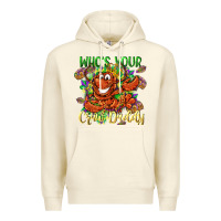 Sandshell Who's your craw daddy Mardi Gras Premium Hoodie - LillyAllenDesigns