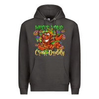 Smoke Who's your craw daddy Mardi Gras Premium Hoodie - LillyAllenDesigns