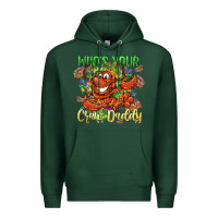 Sports Green Who's your craw daddy Mardi Gras Premium Hoodie - LillyAllenDesigns