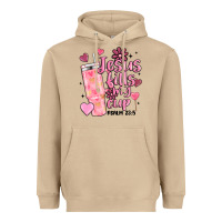 Mushroom valentine jesus fills my cup Heavyweight Hoodie - MaliasSmallBusiness