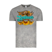 Cloud Rock she's a sunflower beautiful fierce free Vintage Tee - HRA Design Shop