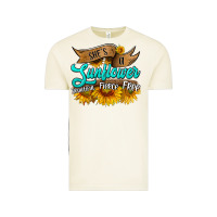Vintage Arctic she's a sunflower beautiful fierce free Vintage Tee - HRA Design Shop
