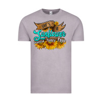 Vintage Zinc she's a sunflower beautiful fierce free Vintage Tee - HRA Design Shop