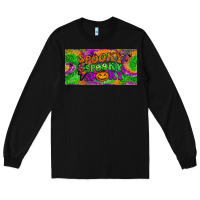 Black spooky license plate Long Sleeve Tee - BundleAndBundleShop
