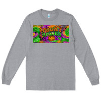 Heather Grey spooky license plate Long Sleeve Tee - BundleAndBundleShop