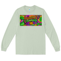 Matcha spooky license plate Long Sleeve Tee - BundleAndBundleShop