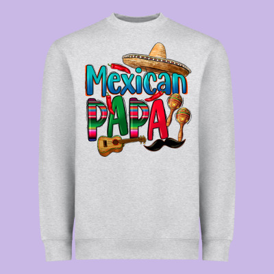 Mexican Papa Heavyweight Sweatshirt Designed By Cts Tumbler Store
