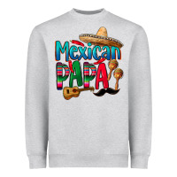 Heather Grey mexican papa Heavyweight Sweatshirt - CTS Tumbler Store
