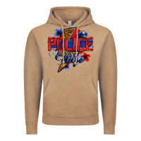 Vintage Coffee police wife with lightning bolt Vintage Hoodie - Zillion Design Studio