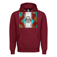 Burgundy western you serious clark Zipper Hoodie - Jasminsmagicworld