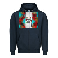 Navy western you serious clark Zipper Hoodie - Jasminsmagicworld