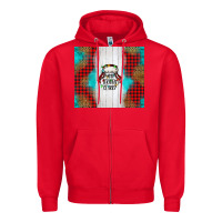 Red western you serious clark Zipper Hoodie - Jasminsmagicworld