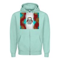 Seafoam western you serious clark Zipper Hoodie - Jasminsmagicworld