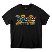 Black proud veteran boots and hats Heavy Core Tee - Artiststas