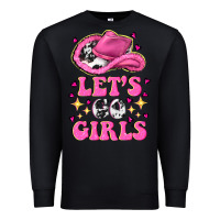 Black lets go girls Premium Sweatshirt - NancyCooperArtShop