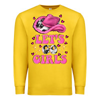 Lemon lets go girls Premium Sweatshirt - NancyCooperArtShop