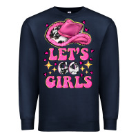 Navy lets go girls Premium Sweatshirt - NancyCooperArtShop