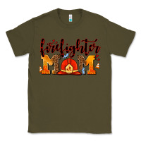 Army Green firefighter  mom Classic Tee - AdoDesignShop