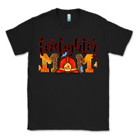 Black firefighter  mom Classic Tee - AdoDesignShop