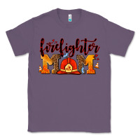 Lavender firefighter  mom Classic Tee - AdoDesignShop