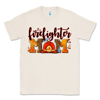 Natural firefighter  mom Classic Tee - AdoDesignShop