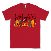 Red firefighter  mom Classic Tee - AdoDesignShop