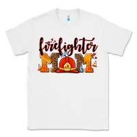 White firefighter  mom Classic Tee - AdoDesignShop