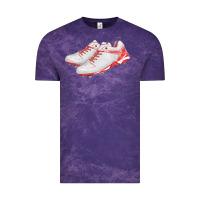 Cloud Purple red cleats fa element Vintage Tee - FaDigitalArtStudio