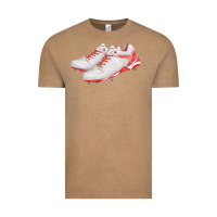 Vintage Coffee red cleats fa element Vintage Tee - FaDigitalArtStudio
