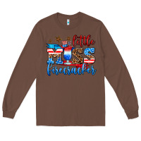 Chestnut little miss firecracker Long Sleeve Tee - AdoDesignShop