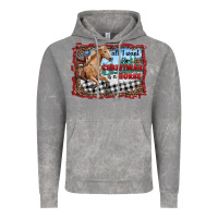 Cloud Rock all i want for christmas is a horse  with farm Vintage Hoodie - RanaPortraitStore