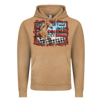 Vintage Camel all i want for christmas is a horse  with farm Vintage Hoodie - RanaPortraitStore