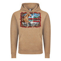 Vintage Coffee all i want for christmas is a horse  with farm Vintage Hoodie - RanaPortraitStore