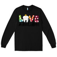 Black love dentallife Long Sleeve Tee - AdoDesignShop