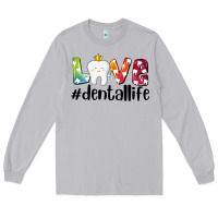 Moon Dust love dentallife Long Sleeve Tee - AdoDesignShop