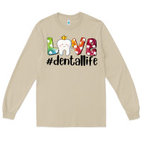 Mushroom love dentallife Long Sleeve Tee - AdoDesignShop