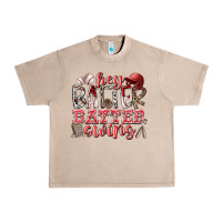 French Oak hey batter batter swing Urban Heavy Tee - RacoonDesign