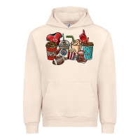 Sandshell Football coffee cups Urban Hoodie - NancyCooperArtShop