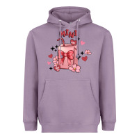 Lavender mini coffee cups Heavyweight Hoodie - MaliasSmallBusiness