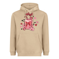 Mushroom mini coffee cups Heavyweight Hoodie - MaliasSmallBusiness