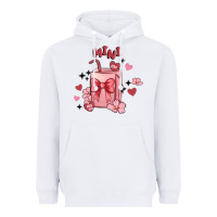 White mini coffee cups Heavyweight Hoodie - MaliasSmallBusiness