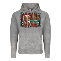 Cloud Rock all i want for christmas is a cow longhorn Vintage Hoodie - RanaPortraitStore