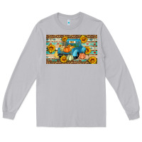 Moon Dust Fall truck sunflowers Long Sleeve Tee - Artiststas