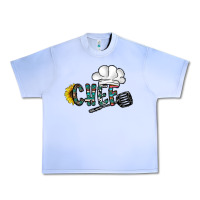 Grape Ice chef Urban Heavy Tee - CowhideDigitalArt