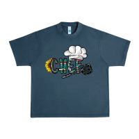 Midnight Navy chef Urban Heavy Tee - CowhideDigitalArt