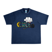 Navy chef Urban Heavy Tee - CowhideDigitalArt