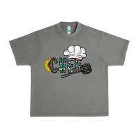 Tornado chef Urban Heavy Tee - CowhideDigitalArt